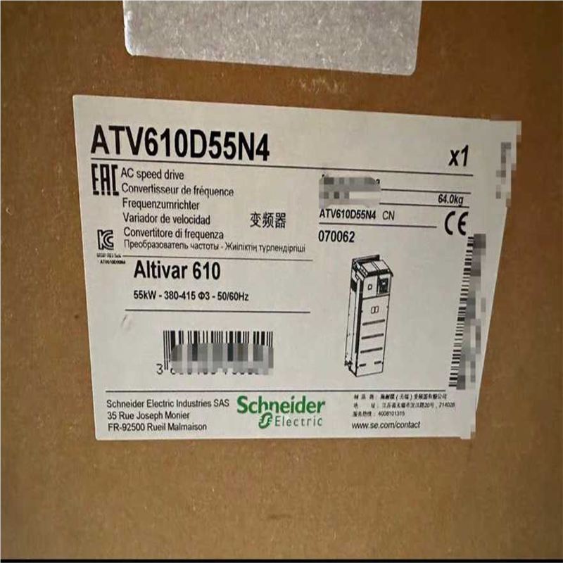 ATV610D55N4，质保一年~议价