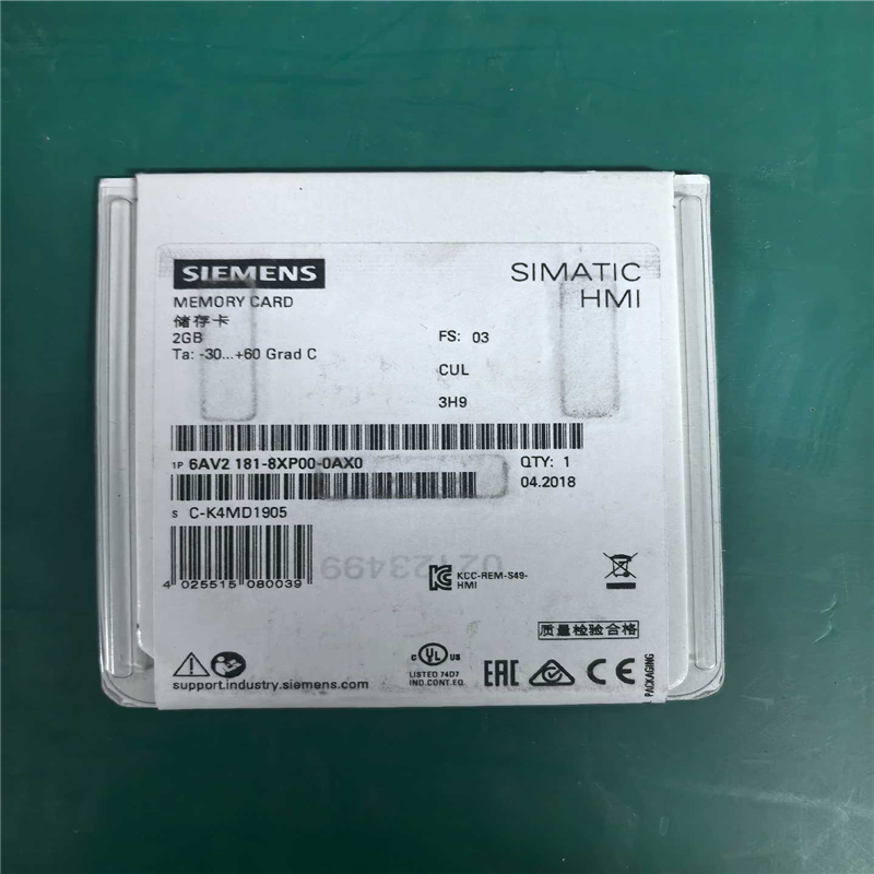 【顺庆】西门子存储卡6AV2 181-8XP00-0AX0 2GB,【议价】