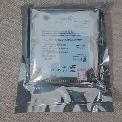 议~库存零通电希捷SEAGATE 40GB 25 IDE 硬