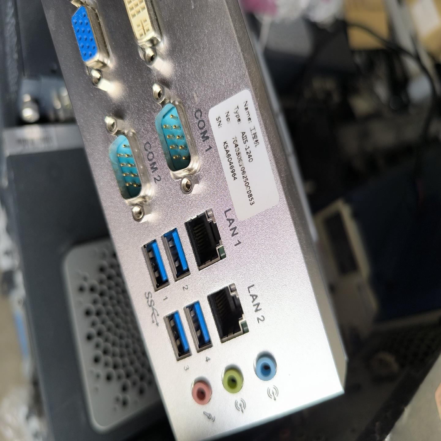 【汇生】议价 研华4个千兆网供电端口AIIS-1240机器视觉工控机【