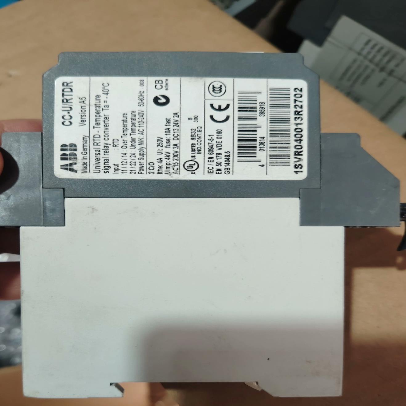 【顺庆】ABB   CC-U/RTDR1SVR040013R2702【议价】