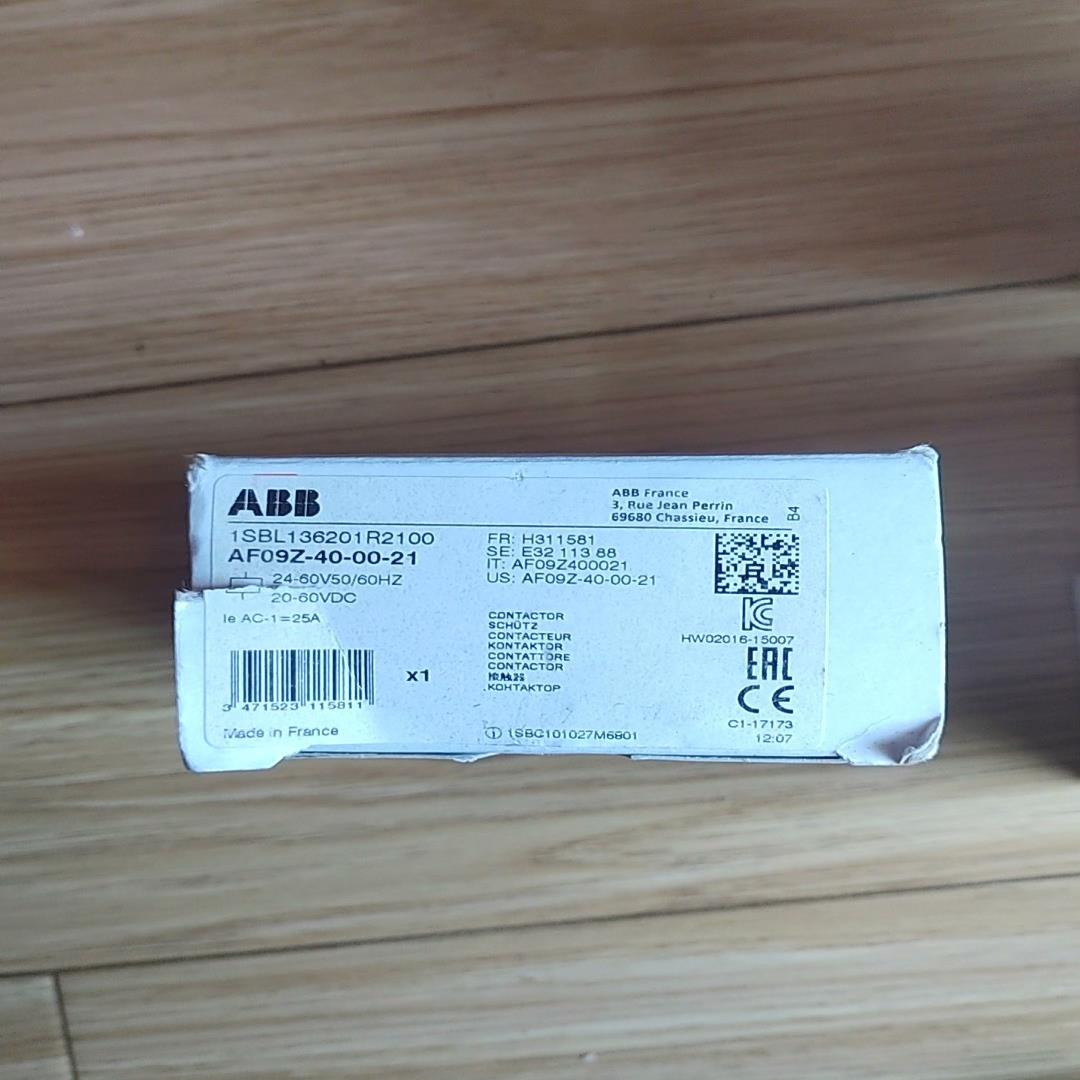 (询价)ABB接触器 AF09Z-40-00-21