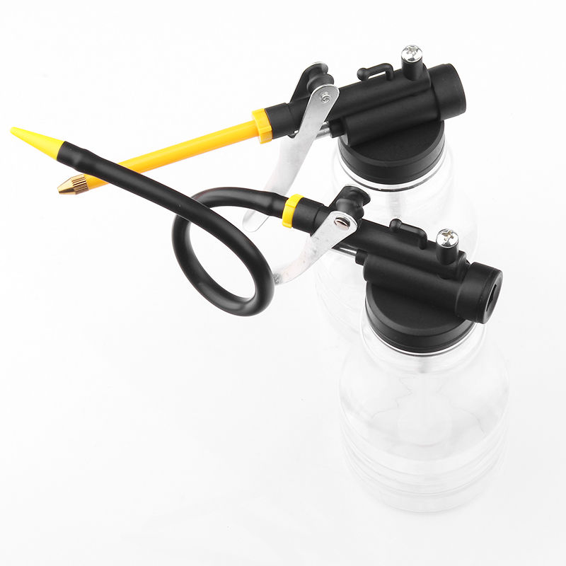 机油枪滴壶手动加油壶润滑喷油机加壶油器金属高压力小型