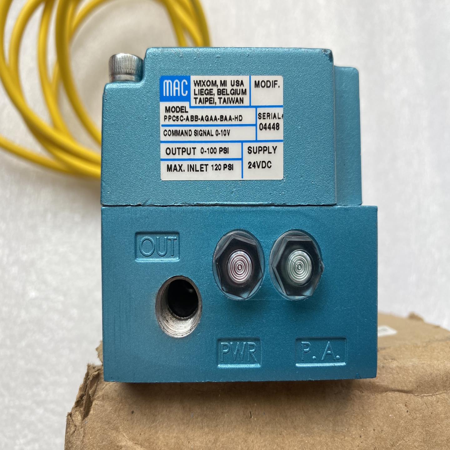 MAC比例阀PPC5C-ABB-AGAA-BAA-HD未~议价