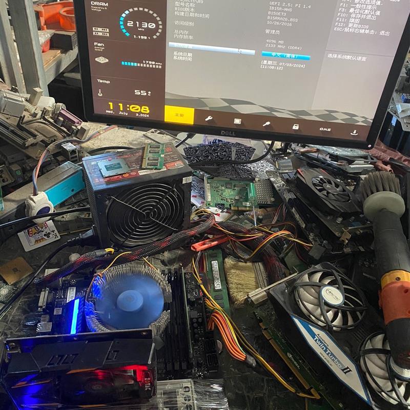 B150GT3主板+功能正常成色如图+以上机测试+拍下议价