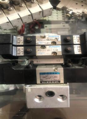 日本原装二手电磁阀PCD244-NB-D24**DC24V KURODA PCD244二手拆机
