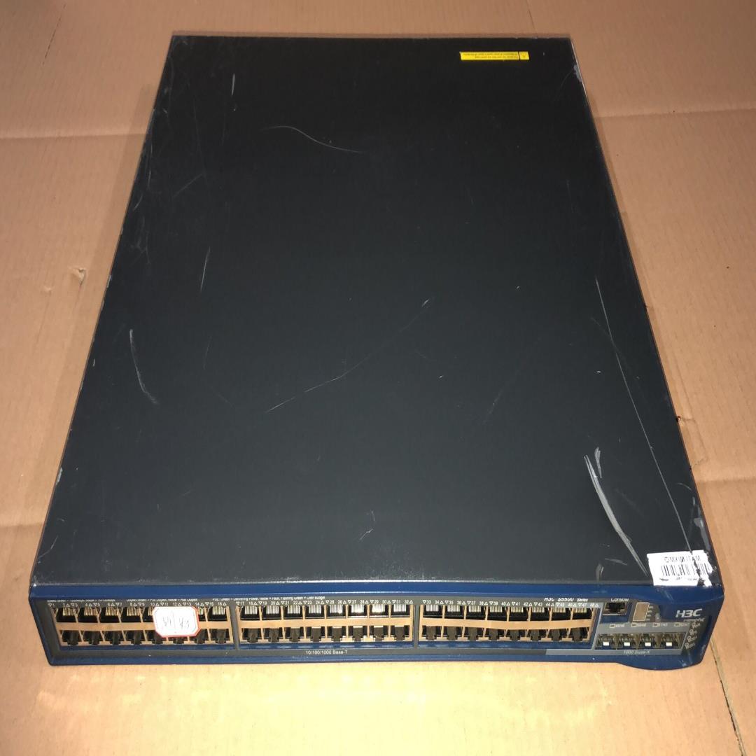 H3C S5500-52C-PWR-EI 48口千兆POE供电 4SFP光口 核心三层交换机