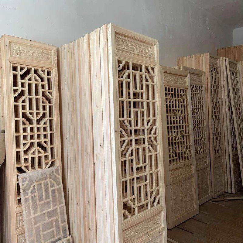 仿古门窗实木花格花窗屏风木门窗户定制木窗花格实木窗框厂家定制,住宅家具,花窗,淘宝优惠券,粉丝福利购,淘宝优惠卷