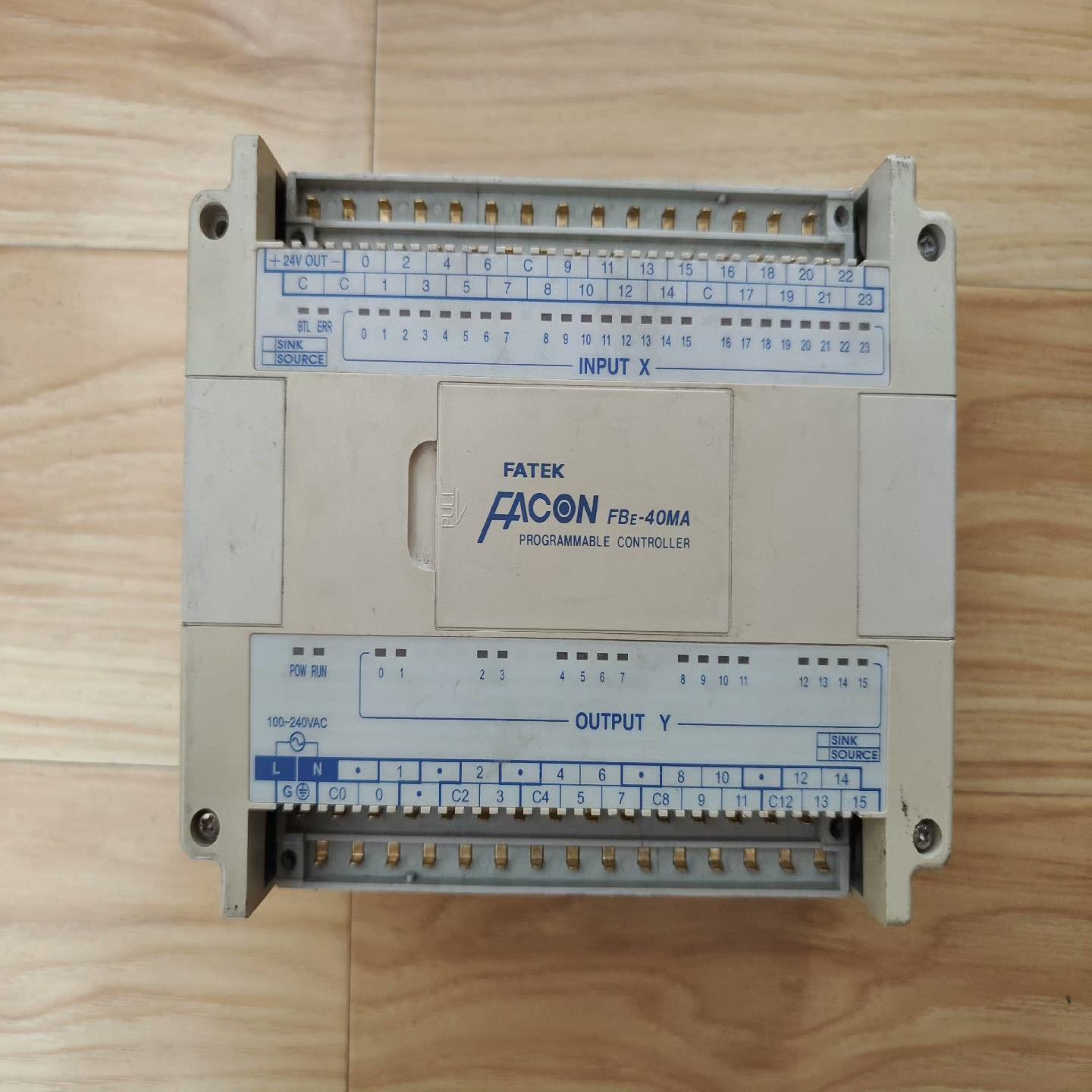 永宏PLC FBE-40MA 成色如图 功能正常 没有端子（耶耶电子）