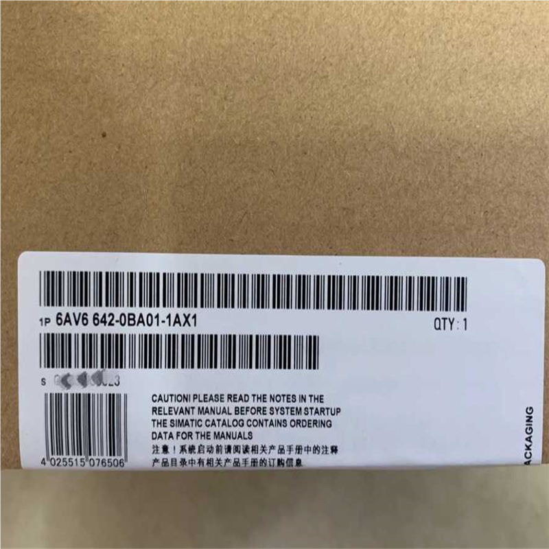 6AV6642-0BA01-1AX1，工程余货，成色全新，质~议价