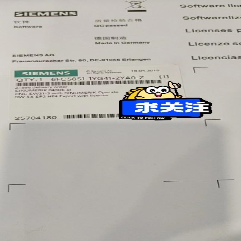 【顺庆】6FC5851-1YG41-5YA0-ZZ=A02+M43+【议价】