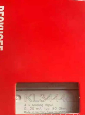 （议价）BECKHOFF 倍福 KL3444全新原装 正品现货
