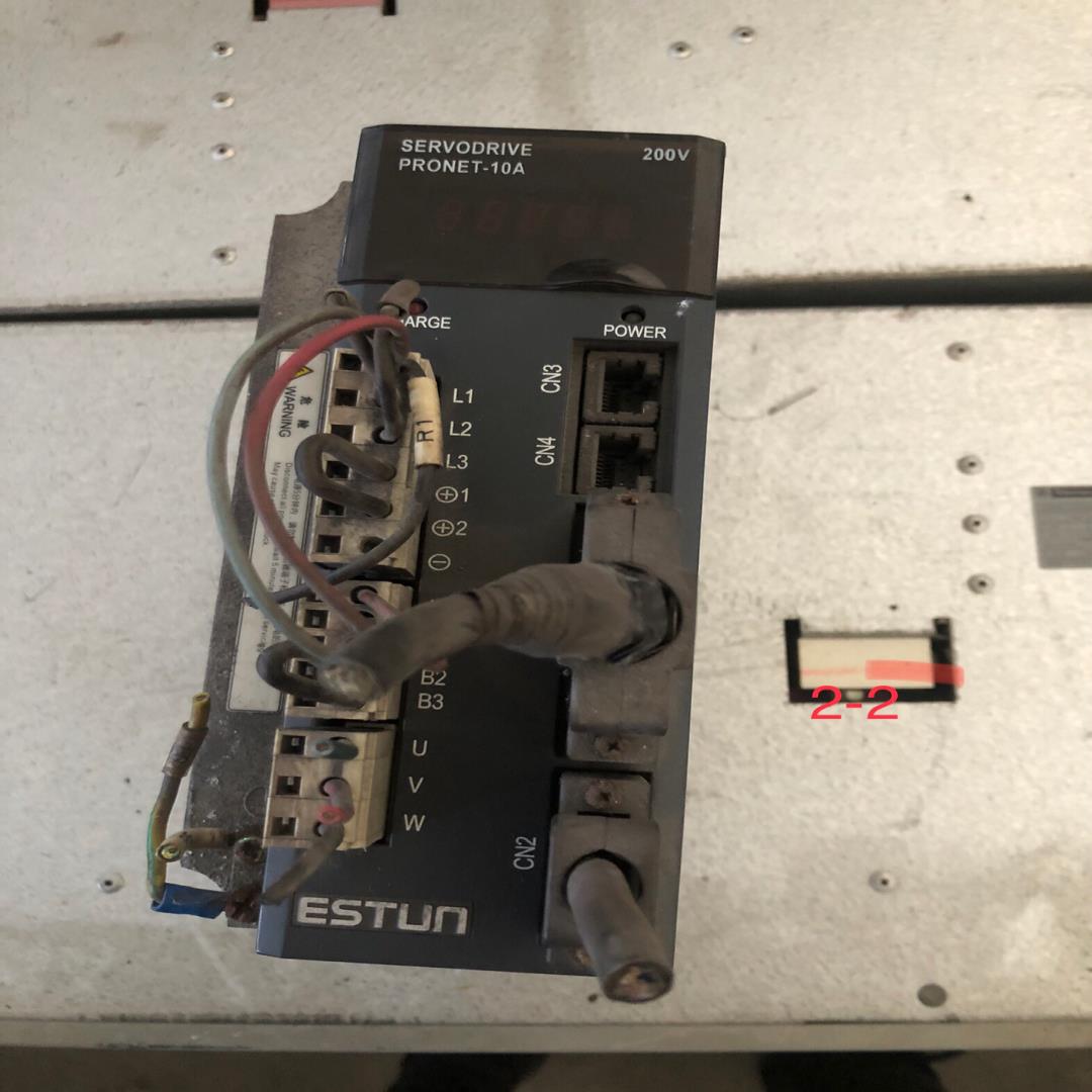 ESTUN驱动器，PRONET-10AMC，1KW，实物(崽崽配件）