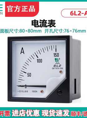 TENN 6L2-A电流表交流指针50 100 150 200 300 400 600A 1000/5