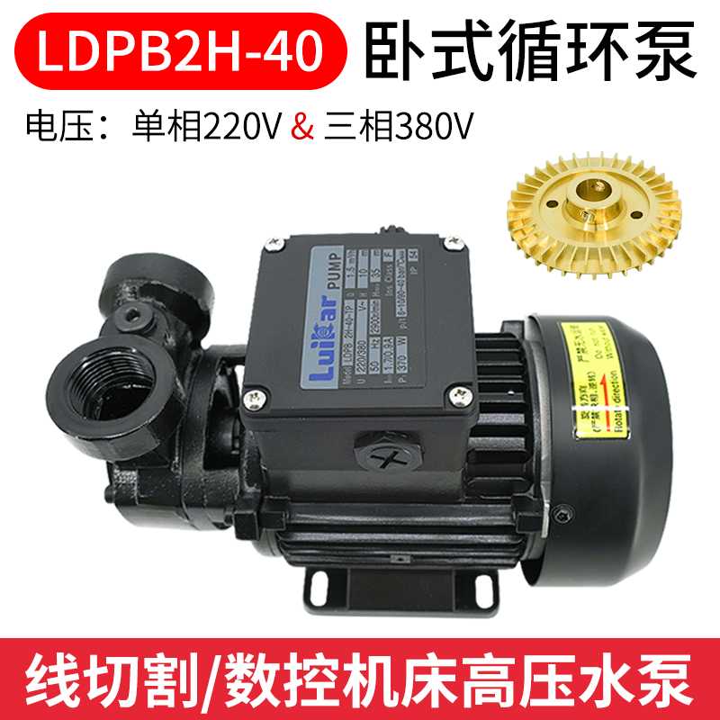 线切割中走丝Rocoi洛凯高压循环水泵LDPB2H-40LuikaPEDROLLO PQ60