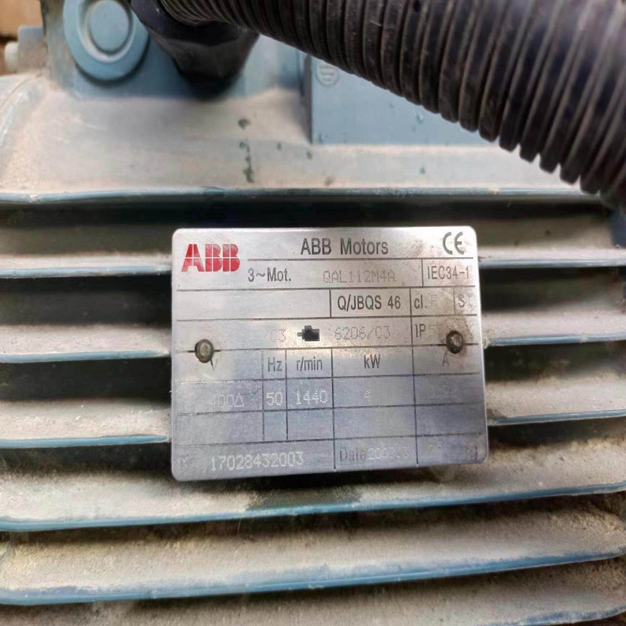 （议价）ABB电机Motors  4kw 50hz