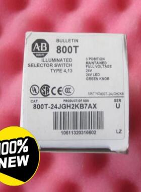 议~AB罗克韦尔 按钮 开关 800T-24JGH2KB7AX