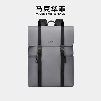 马克华菲男士商务大容量电脑双肩