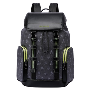 Mark Fairwhale/马克华菲商务男士双肩包大容量通勤旅行电脑背包