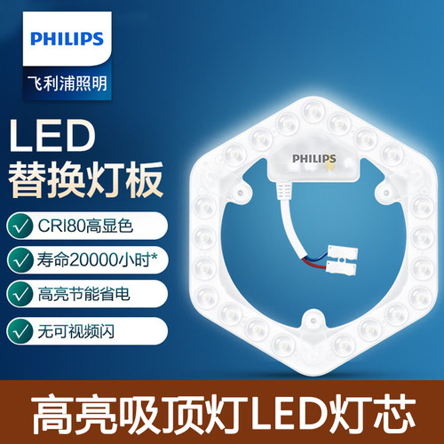 飞利浦吸顶灯led灯芯磁吸灯条