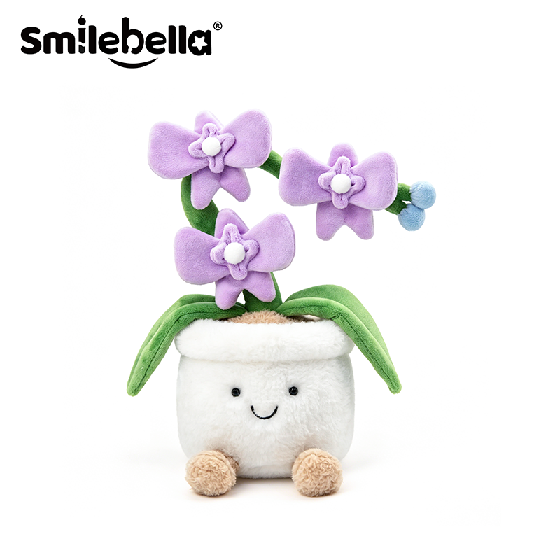 Smilebella毛绒花朵盆栽玩偶