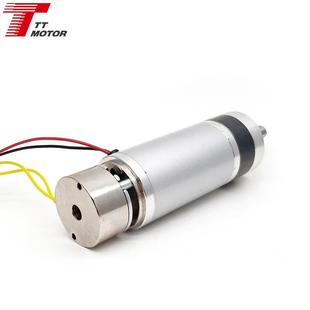 4管2m钢电机可调速行星齿轮减速电mLKH机带刹车4V减速2电机