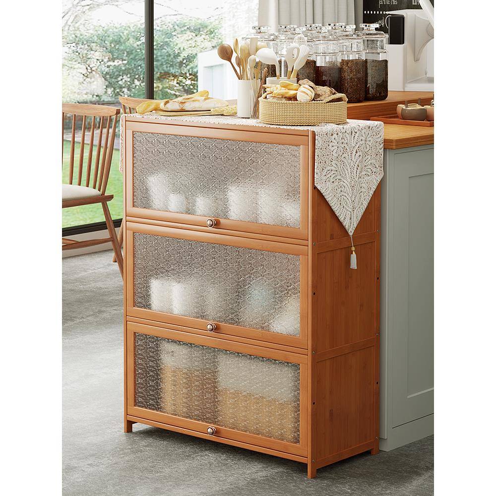 A1L餐边子柜厨房物茶水储置0物边柜实木QSV酒柜客厅靠墙橱柜电视