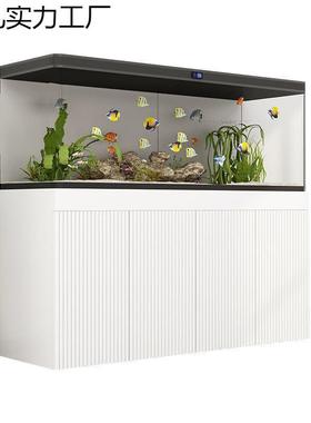 包邮奢家用客厅鱼缸底柜鱼柜缸架轻玄子水族鱼箱底座鱼缸柜子XSG