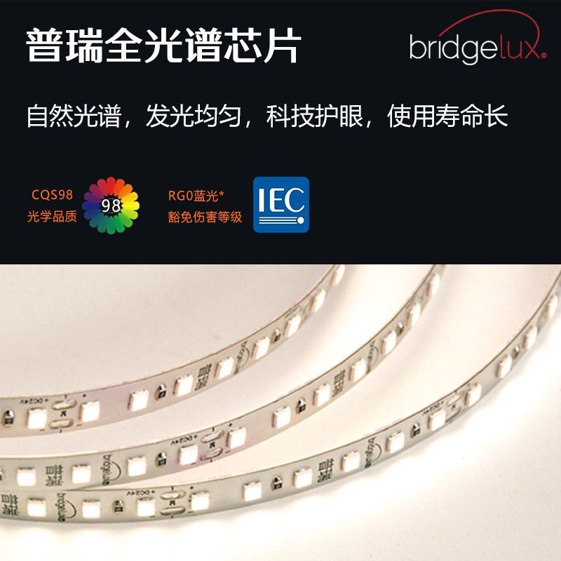 普瑞智能无级调光变色LED灯带