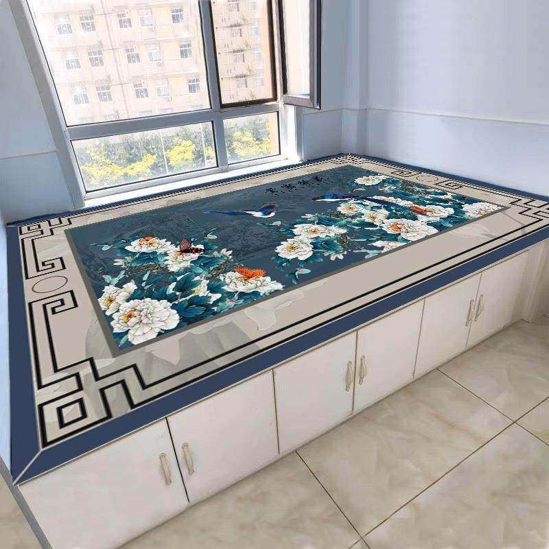 新中式防滑耐温炕毯水四季晶通用国风家用土加水晶绒炕厚绒炕垫隔,居家布艺,地毯,淘宝优惠券,粉丝福利购,淘宝优惠卷