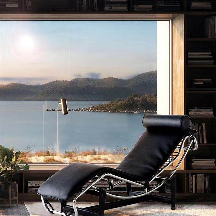 设师经计典C4休闲躺椅FIF不柯布西耶个性办公L室阳台锈钢皮艺沙发,鲜花速递/花卉仿真/绿植园艺,割草机/草坪机,淘宝优惠券,粉丝福利购,淘宝优惠卷