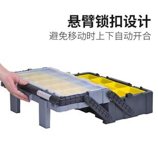 Q3Y提层折叠纳工具箱家用多五ERL金多功能手式 电工维修工具车载收