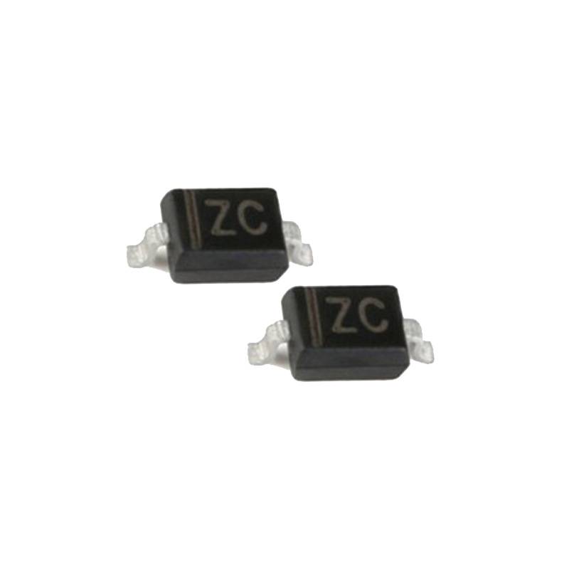 贴片二极管 CESD12VD3 丝印ZC 12V OD-323 ESD保护二极管 长电/CJ