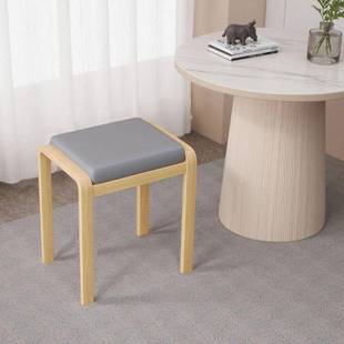 软包餐凳凳圆凳商用面馆小PXI吃店方凳子快矮店靠墙凳子餐饮凳小