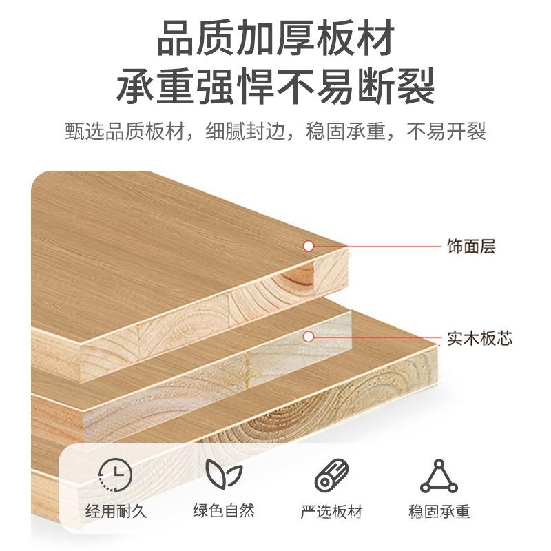 实木电桌卧室办公书桌学44490屋生家简易学脑习用桌小户型出租桌