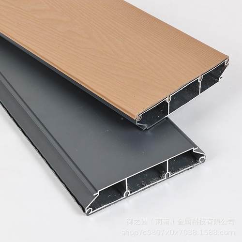 铝合金户外地板庭源头腐厂别家替防木塑木墅院露台鱼池盖板免553