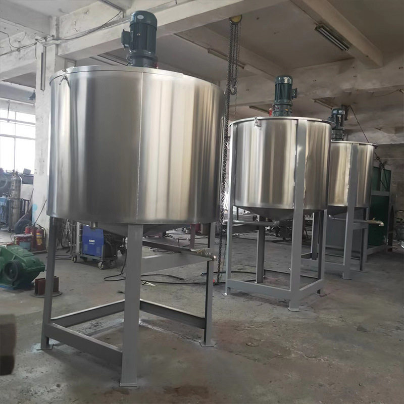 东莞工厂自造不锈钢液体化工搅拌罐可做加热罐花培营养液搅拌罐