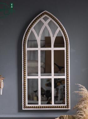 复古婚庆A2299装饰创意挂镜影子落地镜宿民玄关做旧服装镜摄店试