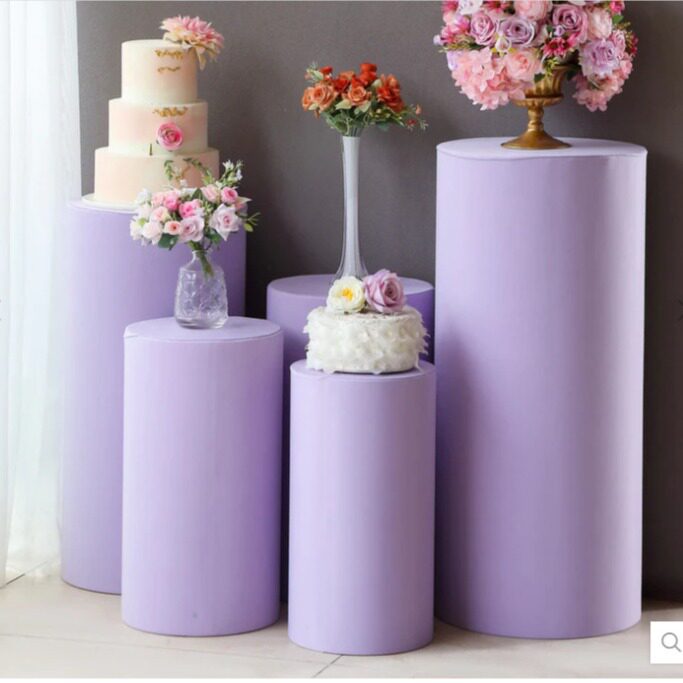 婚庆派对铁艺甜品桶桌布