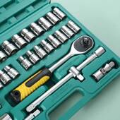 厂家久牌7件套筒扳通3EQW套筒组合两用扳手套装 五金工具手临沂