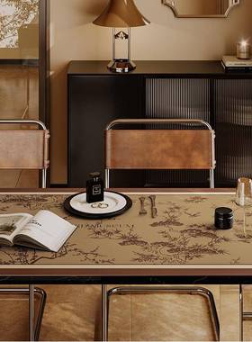 莫兰卡美拉德复RYC042Z1古奢革餐桌垫桌面油保护垫隔热防水防轻免