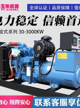 玉柴20kw柴油发电机BPU组常用相1380v油发柴电机三120千瓦发电机