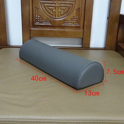 麦肯基办公电脑椅腰部背部颈椎支撑卷圆柱枕海绵S芯调节橡皮筋卡