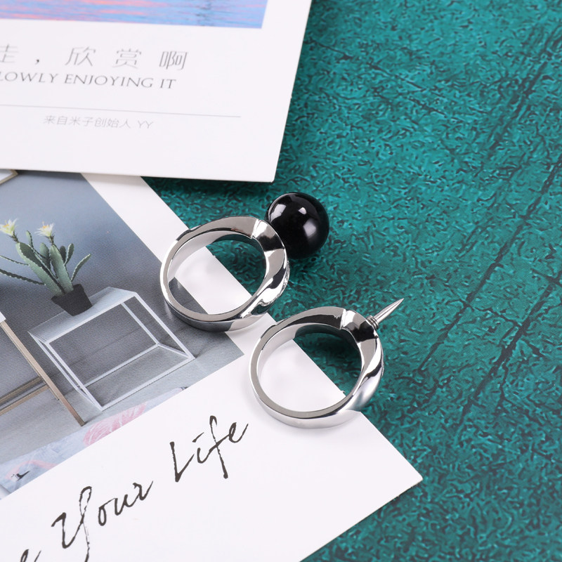 女子防狼戒指神h器随身防身自卫小武器合法带针刺用品便携饰品暗