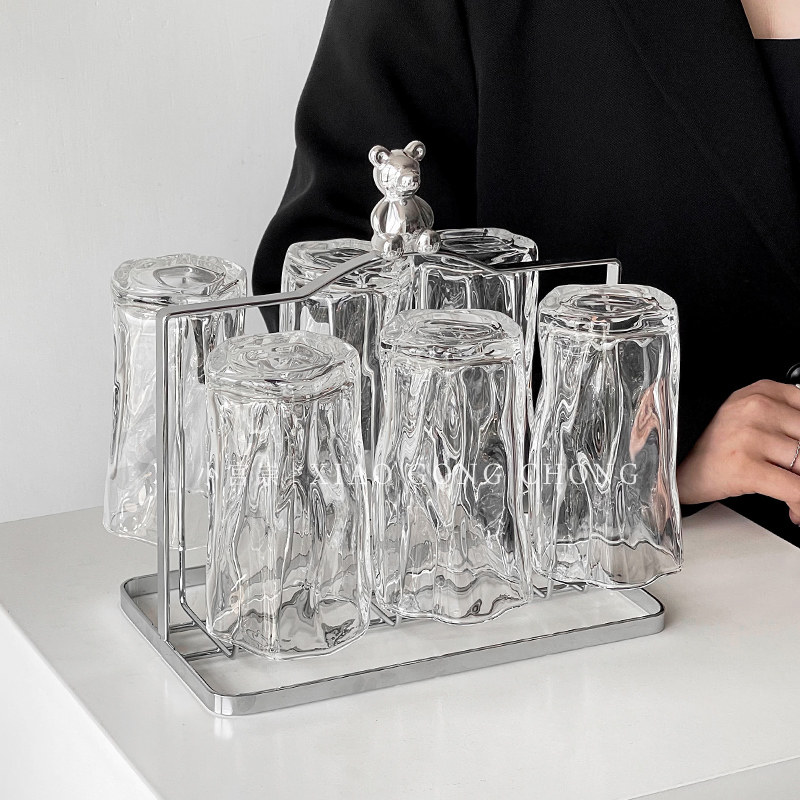 高颜值水杯套装客厅家用待客玻璃杯大容量水壶茶T杯果汁杯喝水杯,餐饮具,玻璃杯,淘宝优惠券,粉丝福利购,淘宝优惠卷