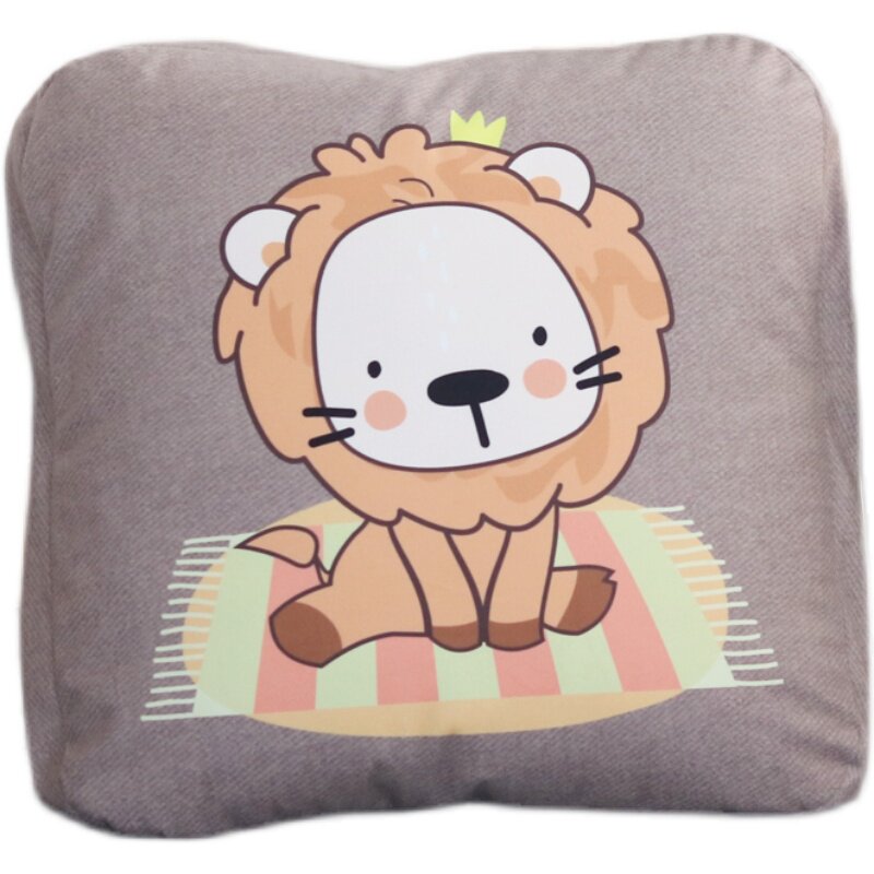 卡通抱枕被子两用靠背垫汽车抱枕毯D沙发枕头被午睡毯珊瑚绒二合