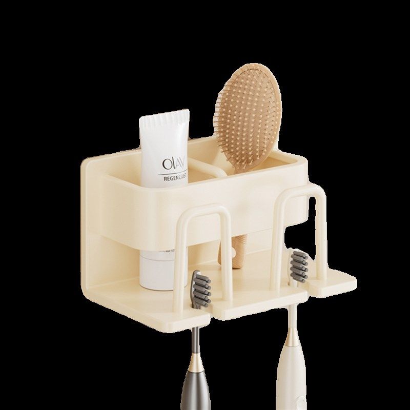 奶油风漱口杯牙刷置物架太空铝电动牙刷架免O打孔儿童高级贴墙悬,家庭/个人清洁工具,牙刷架/牙具座,淘宝优惠券,粉丝福利购,淘宝优惠卷