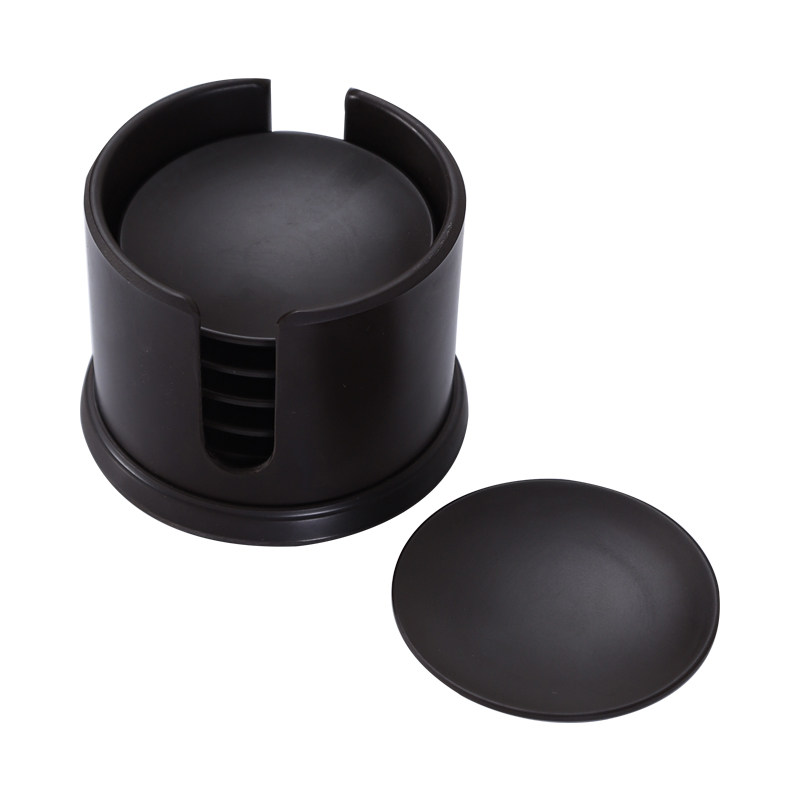 功夫茶杯垫套装电木日式垫隔热垫B镶锡荷叶茶道配件家用茶壶茶托