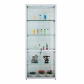 玻璃展示柜手办模m型展示柜化妆品展柜精品展柜陈列柜产品货架展