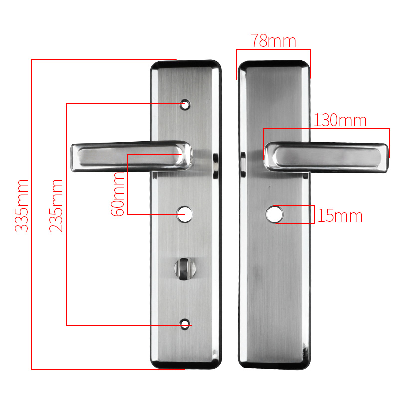 适配王力防盗门锁整套门锁特能锁自动锁超CN级锁芯锁体把手三件套